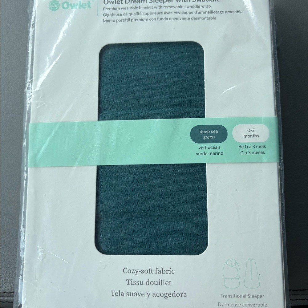 Owlet Deep Sea Green Transitional Sleeper